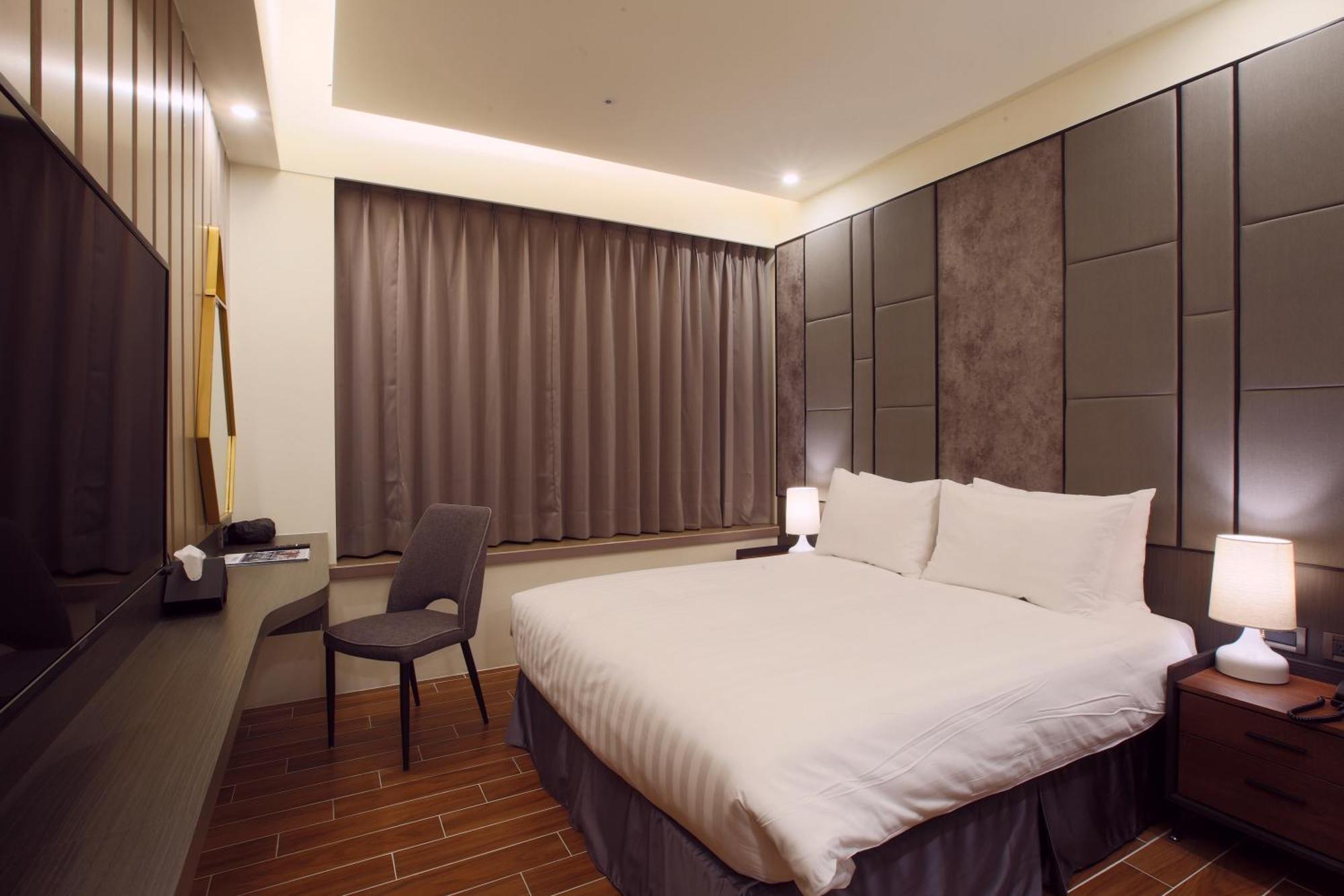 Hotel A Tainan Oda fotoğraf